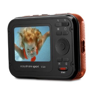 Kodak EasyShare Sport C123 Unterwasserkamera Rückseite