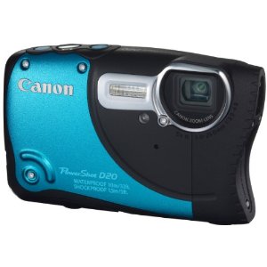 Canon PowerShot D20 Unterwasserkamera Vorderansicht